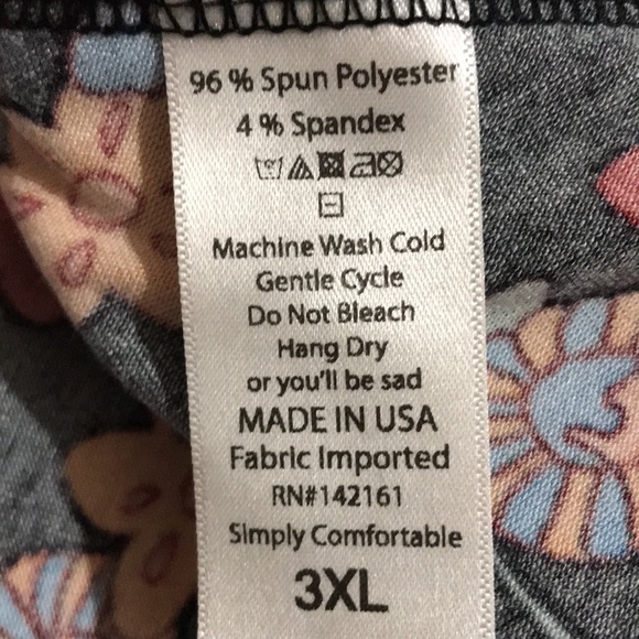 LulaRoe Nicole Dress size 3XL NWT - Picture 8 of 8